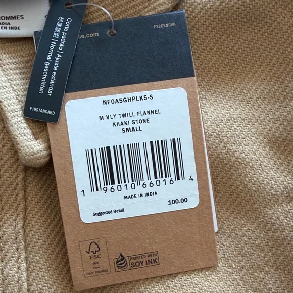 The North Face Tan Button-Up Shirt - Picture 2 of 6